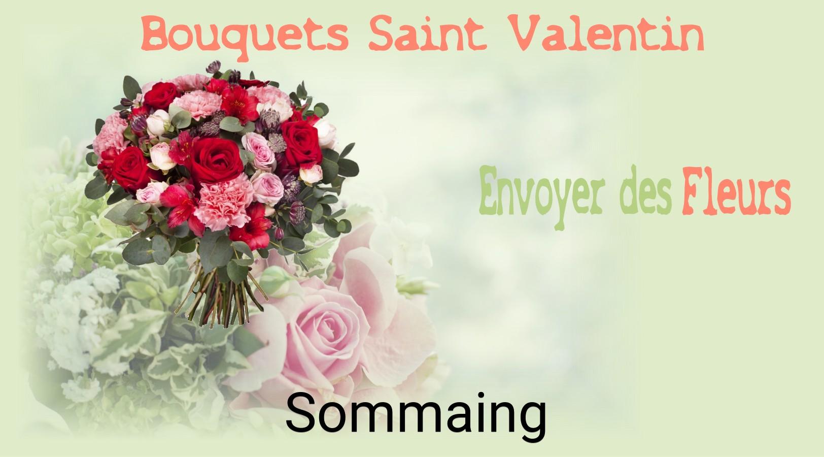 Roses de Saint-Valentin livrées à Sommaing